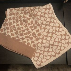 NWOT COACH hat and scarf set